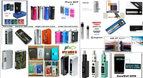 Mods and Sub-Ohm Batteries