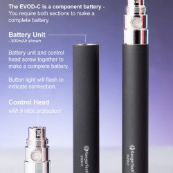 Kanger Evod C 650Mah Battery