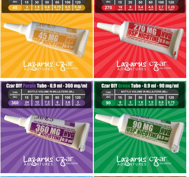 Czar Nic Tubes