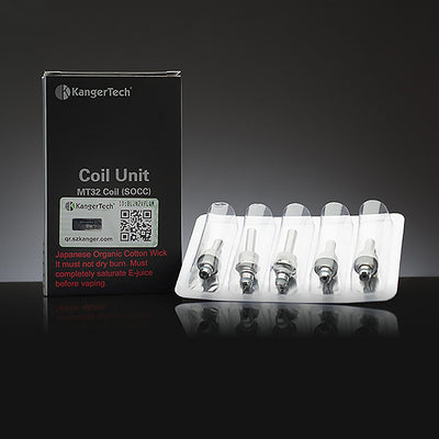 SOCC (Organic Cotton Coil) for KangerTech EVOD & Protank 2 & Mini Protank 2 & Unitank & Mini Unitank