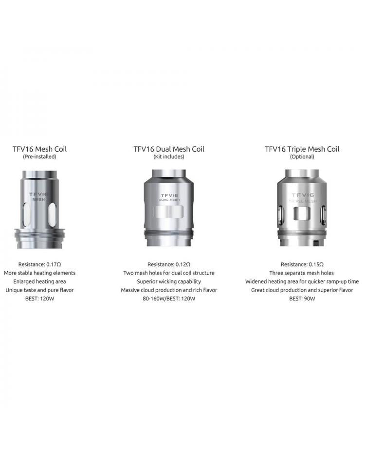 Smok TFV16 Coils Mesh .17