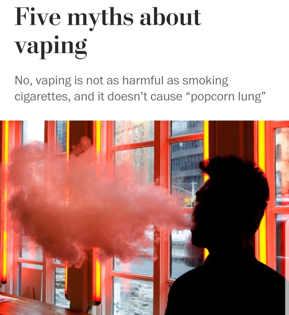 5 Myths about vaping