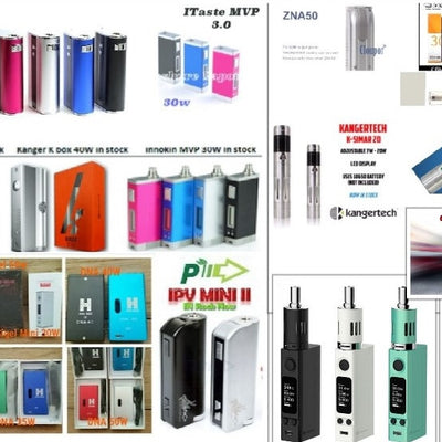 E-Cig Mods and Sub-Ohm Batteries