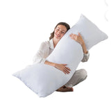 12065 Bedtreat Cooling Body Pillow 20 X 54 White New Sealed