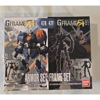 Mobile Suit Gundam G FRAME FA01 Freedom Gundam Armor & Frame Set 47A /47F New