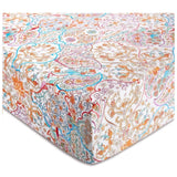 Wake In Cloud King Duvet Cover Set With Pillow Shams Boho Floral Pastel ish New