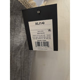 13080 Youth Girls XL 14 Gray/cream Waffle Knit Short Sleeve Tank Top NWT adult