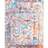 Wake In Cloud King Duvet Cover Set With Pillow Shams Boho Floral Pastel ish New