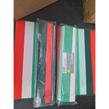 13032 Spritz Easy Care Table Runner Wipes Clean 14" x 72" Stripes Easy Clean New