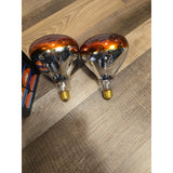 2 Pack INFRA-RED LAMP Bulb 120V 250W 4th GRN MULTI FUNCTION, PETS, FOOD