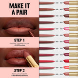 2 Pack Revlon ColorStay Lip Liner Nude 02 0,2g built in sharpner- twist up- New