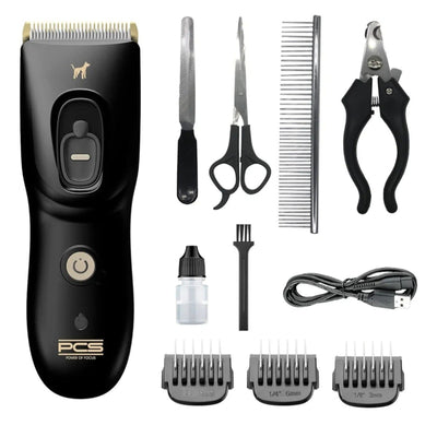 Pet Clippers with Detachable Blades, Quiet, Powerful, Cordless, Nails Clip