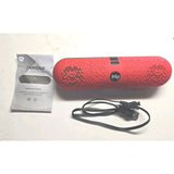 Bluetooth Wireless Speaker Blue 30 ft Area Music Rec/ Answer Calls Jambar Ihip