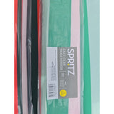 13032 Spritz Easy Care Table Runner Wipes Clean 14" x 72" Stripes Easy Clean New