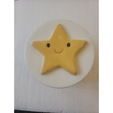 13053 Adorable Pillowfort Ceramic Star Container With Top 2.55 In X 3.38 X 3.38