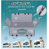Ultimate Back Seat Extender for Dogs Waterproof Car Seat 6 In 1 Protect Seats