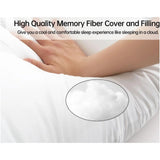 12065 Bedtreat Cooling Body Pillow 20 X 54 White New Sealed