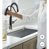 Kohler R43211-VS Provo Semi-Pro Pulldown Kitchen Faucet-Vibrant Stainless Finish