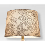 13073 Threshold Shell Stiched Lamp Shade Fits Any Small Lamp 8 X 10 X 7 Easy