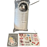 Marilyn Monroe throw Gift Set With air fresher, stickers New Awesome Super Soft