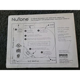NuTone® Roomside Series 80 CFM 0.7 Sones Ventilation Fan with CleanCover™ ENERGY