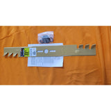 22" universal toothed blade by Maxpower #331982B with accesory connector pieces