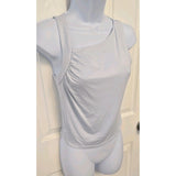 13081 Women's Asymmetrical Hem Tank Top Wild Fable Light Blue Small Super Cute