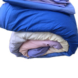 Blue Gradient Comforter Set Twin/Twin XL(68''*90'') Bedding Gradient Blu Purpl