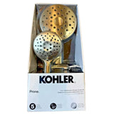 Kohler Prone Adjustable 3-in-1 Multifunction Shower Head Combo - Brushed Nickel