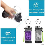 Kids Water Bottle Tumbler 3D COLOR CHANGING Unicorns Every day use New