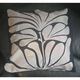 9517 Set Of 2 pillow Cases. 2 Color Styles 18 X 18 Super Soft Tan Black New