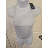 13081 Women's Asymmetrical Hem Tank Top Wild Fable Light Blue Small Super Cute