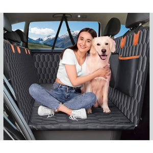Ultimate Back Seat Extender for Dogs Waterproof Car Seat 6 In 1 Protect Seats