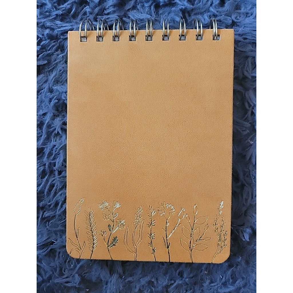 13070 Threshold Gold Velvet Floral Trimmed Ruled Journals Great Gift Idea New