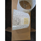 13073 Threshold Shell Stiched Lamp Shade Fits Any Small Lamp 8 X 10 X 7 Easy