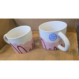 13. Stoneware Coffee Mug With surprise Inside Ceramic 18oz Donut 2 Pack Mugs