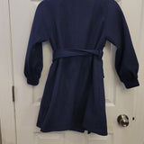 GRACE KARIN Girls Dress Coat Lapel Wool Blend Long Winter Jackets with Pockets Size 8 new