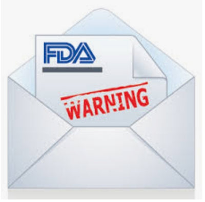 PMTA Warning Letters from fda