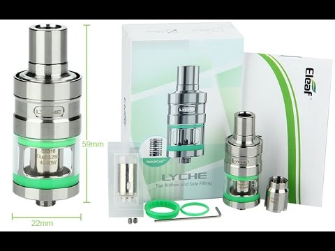 Eleaf Lyche Sub Ohm Tank- Top airflow and side filling