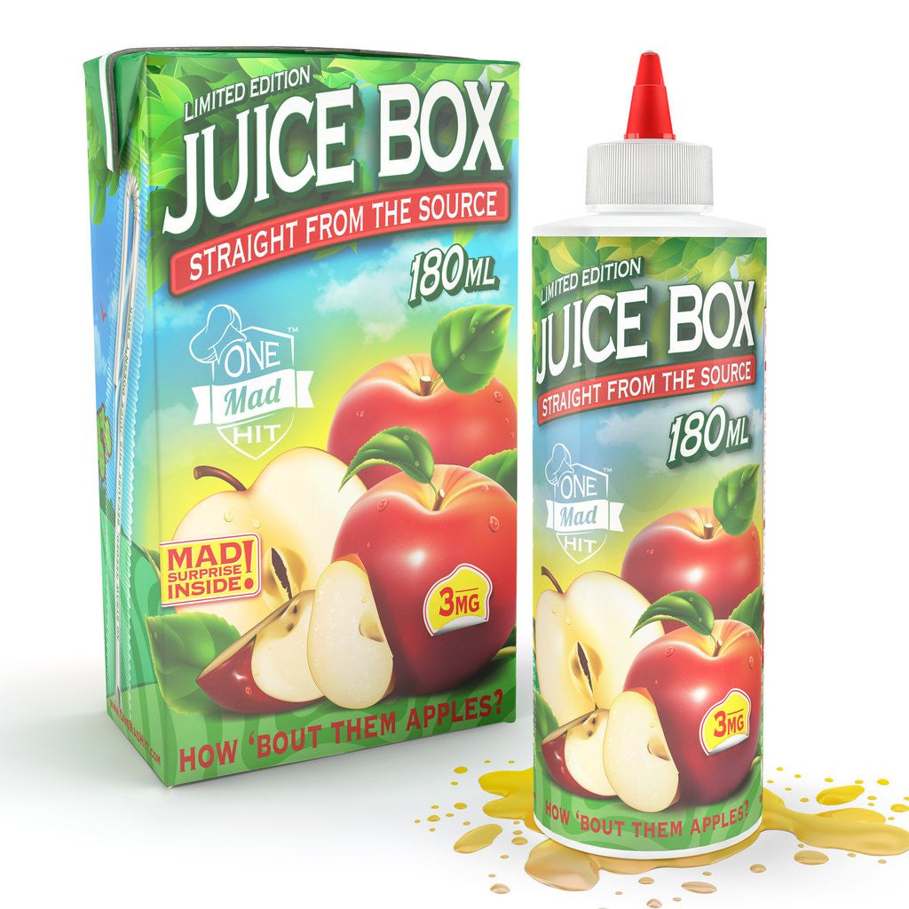 Juice Box 180ML How Bout Those Apples- Limited Edition