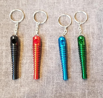 metal pipe keychain