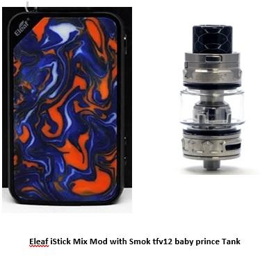 eleaf mix mod tfv12 baby prince