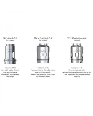 Smok TFV16 Coils Mesh .17